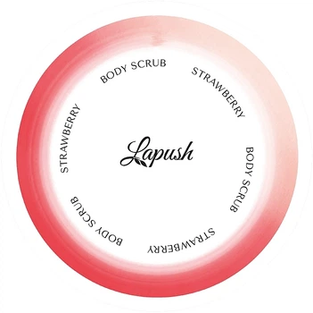 Скраб для тела "Клубника" - Lapush Strawberry Body Scrub 250ml (669391-21786)