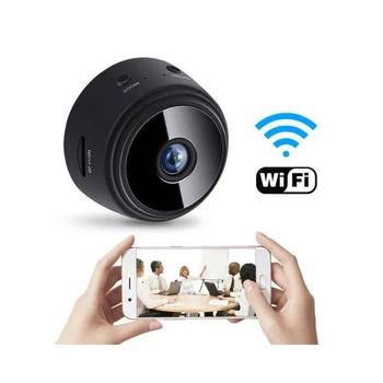 Миниатюрная WiFi видеокамера на магнитной основе, Запись видео в качестве 1080P