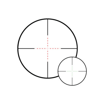 Приціл Hawke Vantage IR 4-12x50 (Mil Dot R/G) (14250)