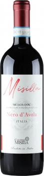 Вино Misilla Nero D'Avola Sicilia DOC красное сухое 0.75 л 13% (8017437000925)