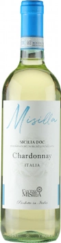 Вино Misilla Chardonnay Sicilia DOC белое сухое 0.75 л 12% (8017437001328)