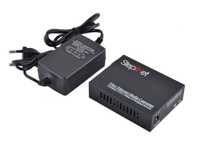 Медиаконвертер Step4Net (MC-R-0,1-1SM-1550nm-20) 10/100 Мб, 20км