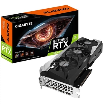 Видеокарта GF RTX 3070 Ti 8GB GDDR6X Gaming OC Gigabyte (GV-N307TGAMING OC-8GD)