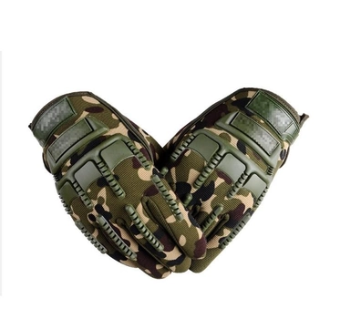 Перчатки тактические RUIN HAWK в стиле милитари камуфляж М 03225