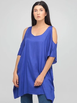 Туника однотонная кэжуал ASOS ASV120619-22 M (62600M) Синий