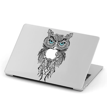 Чехол пластиковый для Apple MacBook Pro 15 A1707 / A1990 Сова (Owl) макбук про case hard cover (9649-1760)