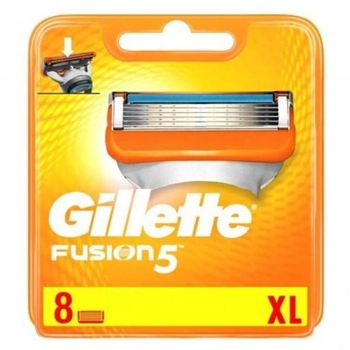 Сменные кассеты для бритья Gillette Fusion 5 лезвий, 8 шт