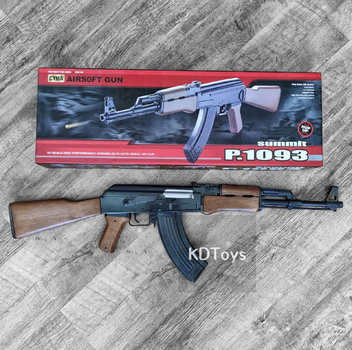 Дитячий металевий автомат Калашнікова АК-47 CYMA на пульках Airsoft Gun (P1093)