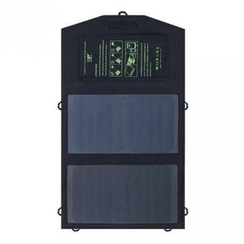Сонячна батарея Allpowers 848 5 В - 10 Вт для заряджання телефону з 2 USB портами