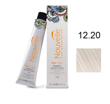 Фарба для волосся Nouvelle Hair Color 12.20 блондин аметистовий 100 мл