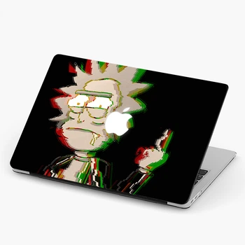 Чехол пластиковый для Apple MacBook Pro 15 A1707 / A1990 Рик и Морти (Rick and Morty) макбук про case hard cover (9649-2144)