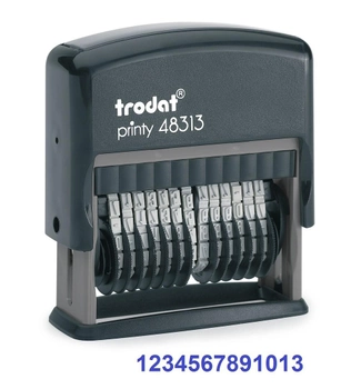 Мининумератор Trodat 48313 13-разрядный 3,8 мм
