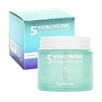 Увлажняющий крем с гиалуроновой кислотой FarmStay Hyaluronic 5 Water Drop Cream 80 ml