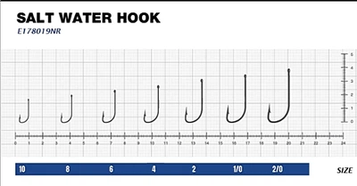 Крючок eXciter model Salt Water Hook № 4 (7 hooks)
