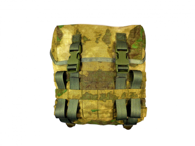 Подсумок Wotan Tactical Сухарная сумка Камуфляж (Atacs зелёный)