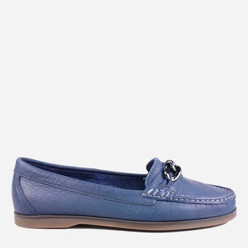Женские мокасины из кожи Irbis 264/2 37 24.3 см Blue (2373069600)