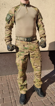Форма чоловіча військова тактична літня Kondor (поло та штани) L Multicam olive