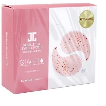 Патчи под глаза Jayjun Roselle Tea Eye Gel Patch (10 пар в индивидуальной упаковке)