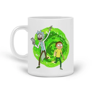 Кружка Рик и Морти (Rick and Morty) (20259-1240) Керамика Белый
