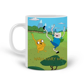 Кружка Час пригод Финн та Джейк пес (Adventure Time Finn & Jake the dog) (20259-1580) Кераміка Білий