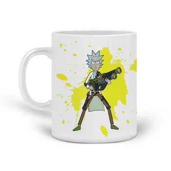 Кружка Рик и Морти (Rick and Morty) (20259-1241) Керамика Белый