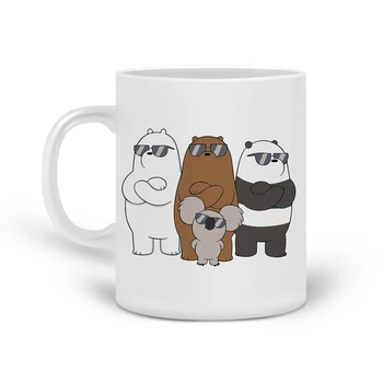 Кружка Вся правда о медведях (We Bare Bears) (20259-2892) Керамика Белый