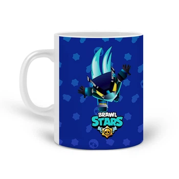 Кружка Бравл Старс (Brawl Stars) (20259-1706) Кераміка Білий