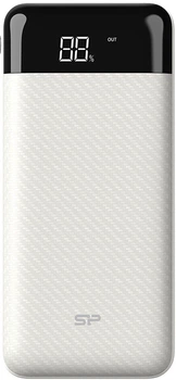 Powerbank Silicon Power GP28 10000 mAh Biały (SP10KMAPBKGP280W)