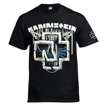 Футболка Talisman RAMMSTEIN Цепи Черный L (GIL128)