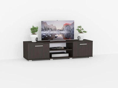 Тумба під телевізор Moreli GT-0106 з полицею венге Ш1400*В360*Г400мм