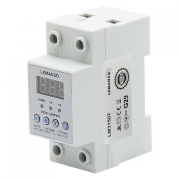 Реле напруги Lemanso LM31502-25A
