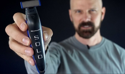 Тример бритва для чоловіків Micro Touch Solo AVE чоловіча машинка для стрижки волосся триммер портативний