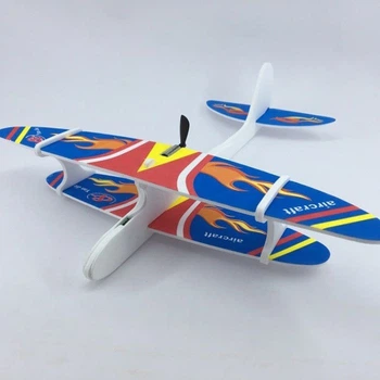 Метательный Планер-Самолет с моторчиком и USB зарядкой