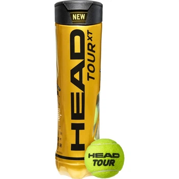 Набор мячей 4шт для большого тенниса Head Tour XT 4B 570834 желтый