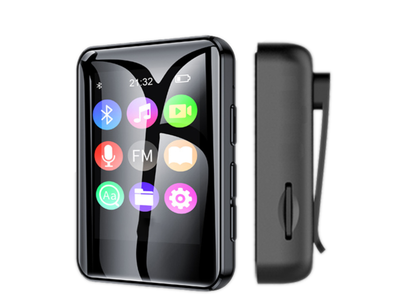 MP3 плеєр Mrobo A7 Touch Bluetooth Hi-Fi 8Gb із зовнішнім динаміком та кліпсою