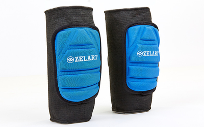 Наколінник спортивний неопреновий Zelart 4207 (2шт) L синій