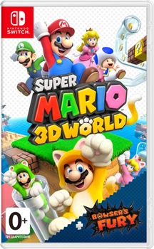 Гра Super Mario 3D World + Bowser's Fury (Картридж, Russian version) (045496426972)