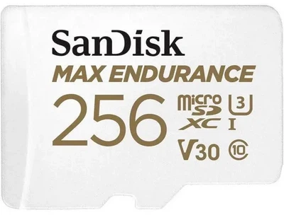Карта пам'яті SanDisk microSDXC SanDisk MAX Endurance 256GB Class 10 UHS-I (U3) V30 W-40MB/s R-100MB/s (SDSQQVR-256G-GN6IA)