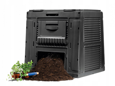 Компостер садовый KETER E-COMPOSTER без дна 470л Черный