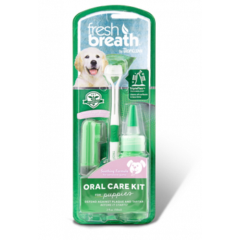 Набор Tropiclean Oral Care Kit Puppies для щенков для ухода за ротовой полостью 002005