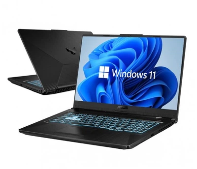 Ноутбук ASUS TUF Gaming F17 / i5-11400H / 16 GB ОЗП / Накопичувач 512 GB / NVIDIA GeForce RTX 3050 + Intel UHD Graphics / матовий, LED, IPS / для ігор