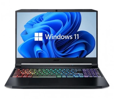 Ноутбук Acer Nitro 5 / Intel Core i5-11400H, 6 ядер / 16 GB RAM / SSD 512 GB / NVIDIA GeForce RTX 3060, 6 ГБ GDDR6 / 144 Гц / ноутбук для игр