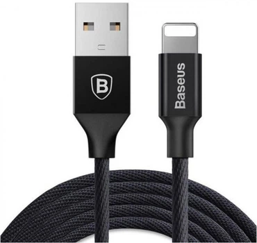 Кабель Baseus Yiven Cable USB to Lightning 2A 1.2m CALYW-01 Black