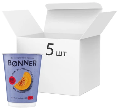 Упаковка крем-супа Bonner Нутовый классический 50 г х 5 шт (8000080340074)