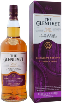 Віскі односолодове Glenlivet Triple Cask Distillers Reserve 40% 1 л (5000299609569)