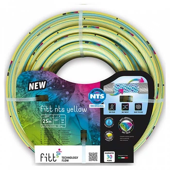 Шланг для полива FITT NTS YELLOW 1/2" 20 м NTSYL1/220