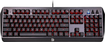 Клавіатура Thermaltake Challenger EDGE/Membrane/Black (KB-CHE-MBBLRU-01)