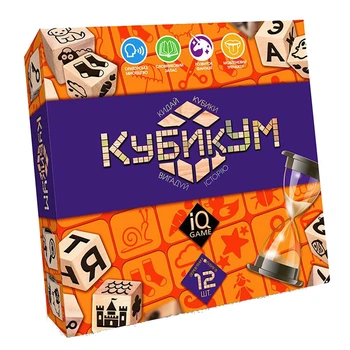 Настільна гра Kimi КубикУм українська мова, різнокольорова 4823102804231