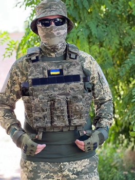 Тактическая форма пиксель+плитоноска, военная форма, рубашка и штаны военные Форма ВСУ 54 р