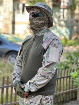 Тактическая рубашка мультикам, военная рубашка UBAKS ВСУ 50 р
